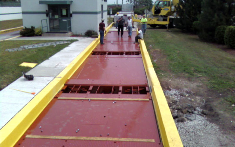 Truck Scale Installation in the Chicago Suburbs